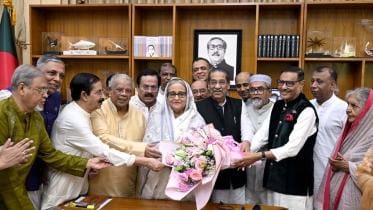 PM Hasina exchanges Eid greetings