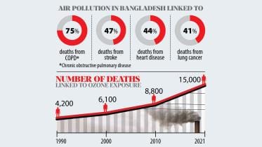 deaths from air pollution in Bangladesh