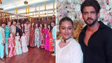 Sonakshi Sinha and Zaheer Iqbal's mehendi photos