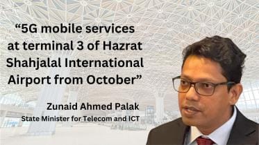 5G coverage at Dhaka airport Terminal 3
