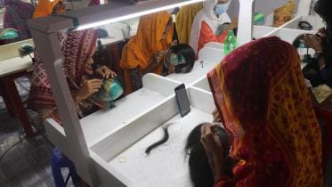 women employment in hair processing