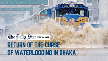 Waterlogging in Dhaka