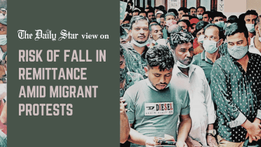 risks of fall in remittance earnings amid Bangladeshi migrant protests