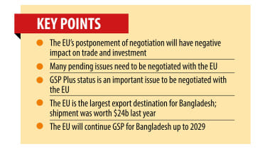 EU postpones negotiations with Bangladesh