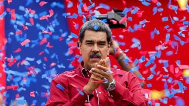 The Venezuelan people stay with the Bolivarian Revolution