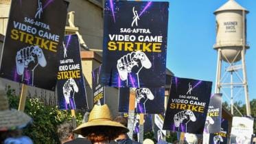 Video game actor strike