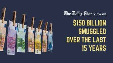 $150 billion smuggled over the last 15 years