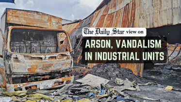 arson, vandalism in industrial units, factories