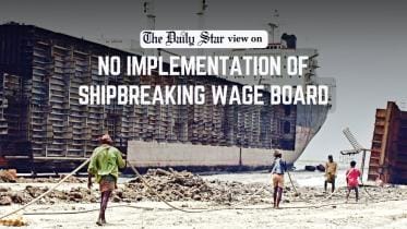 No implementation of shipbreaking wage board in Bangladesh