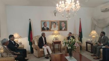 Indian High Commissioner meets BNP leaders in Gulshan