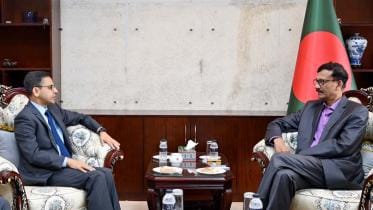 Dhaka Delhi discuss bilateral ties