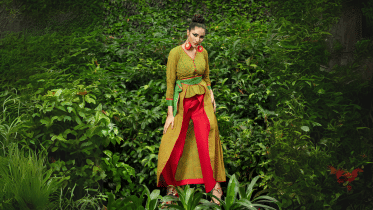 The checkered comeback: Gamchas go high fashion