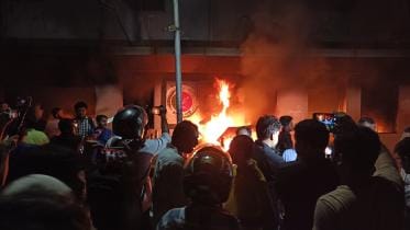 attack on Jatiya Party head office