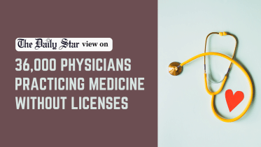 36,000 physicians practicing medicine without licenses