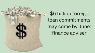 $6 billion foreign loan commitments expected by June