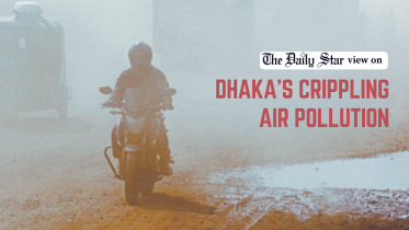 dhaka crippling air pollution