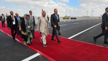 Yunus attends D-8 summit in Cairo