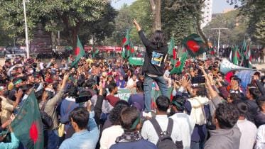 March for Unity at Shaheed Minar