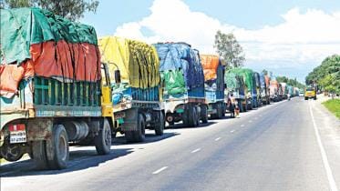 trade disruptions at Banglabandha land port