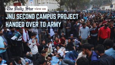 jnu second campus project handed over to army