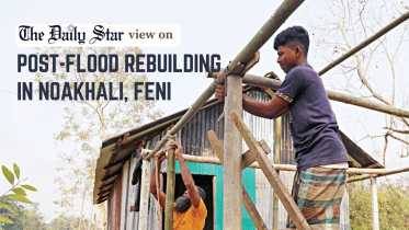 post-flood rebuilding in noakhali and feni