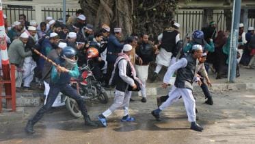 Police action against madrasa teachers