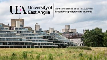 University of East Anglia offering merit scholarships to Bangladeshi students