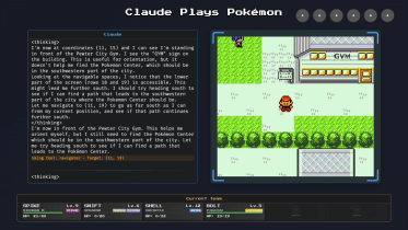 Claude Plays Pokémon stream