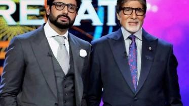 Abhishek Bachchan and Amitabh Bachchan