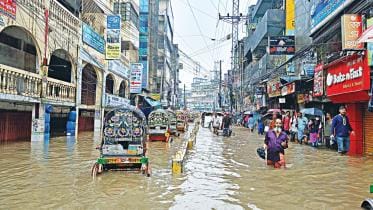 waterlogging in Chattogram
