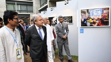 UN chief visits new UN Common Premises