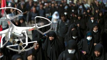 hijab drone