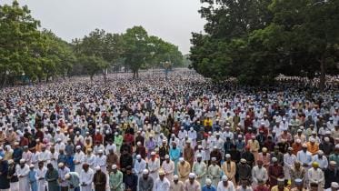 Eid-ul-Fitr prayers at Sholakia