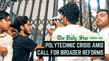 polytechnic student protest in Bangladesh