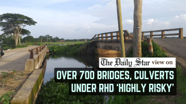 over 700 bridges culverts under rhd highly risky