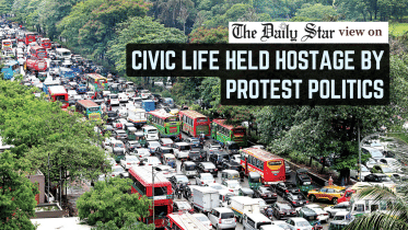 civic life held hostage by protest politics