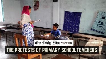 Primary teachers protest