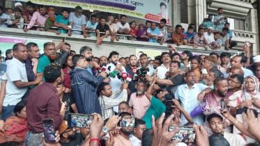 ishraque hossain visits nagar bhaban