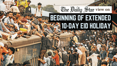 Start of extended 10-day eid holiday in Bangladesh 