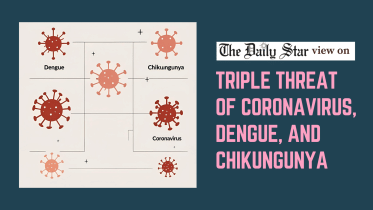 triple threat of coronavirus, dengue, and chikungunya