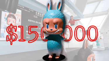 Human-sized Labubu doll fetches over $150,000 at Beijing auction
