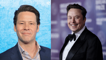 Ike Barinholtz & Elon Musk 