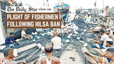 plight of fishermen following hilsa ban
