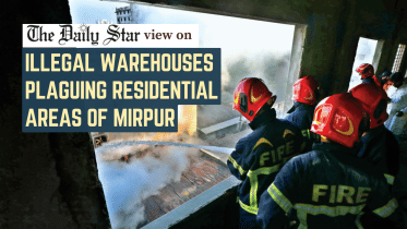 Illegal warehouses plaguing residential areas of Mirpur