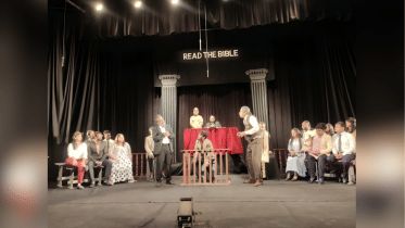 Batighar’s 26th production of ‘Monkey Trial’