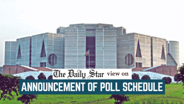the announcement of election schedule