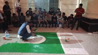 Jagannath University Pakistan flag controversy