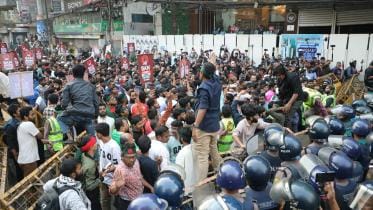 July Oikya procession in Dhaka