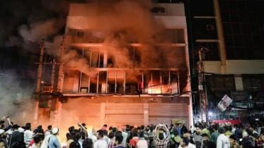 Prothom Alo office vandalism Dhaka,