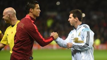 Cristiano Ronaldo and Lionel Messi